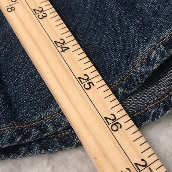 Jones New York Denim Skirt Womens 16 Blue Jean Paneled Fit Flare Boho Modest - Picture 7 of 8